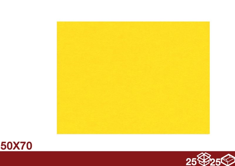 Cartoncino bristol 50x70 giallo 25/25 - Intruglio Store – Acquista on line