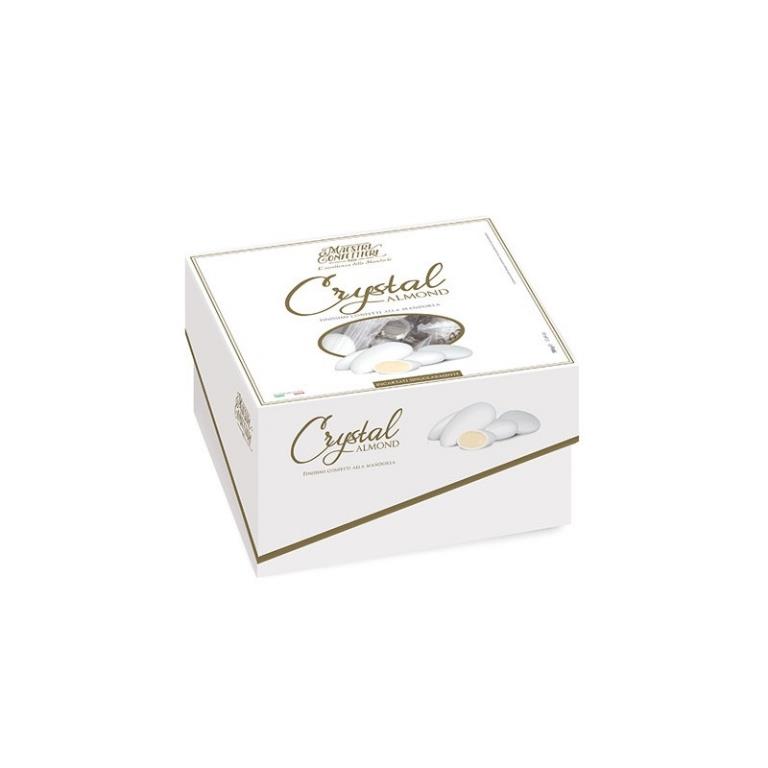 Confetti alla mandorla crystal almond bianchi incartati 500g - Intruglio  Store – Acquista on line